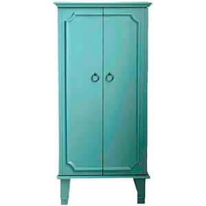 Charlize Turquoise Jewelry Armoire