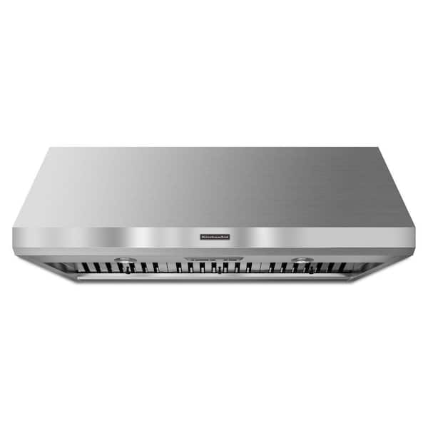 KitchenAid 48 in. Wall Mount Range Hood in Stainless Steel (Blower Sold Separately)