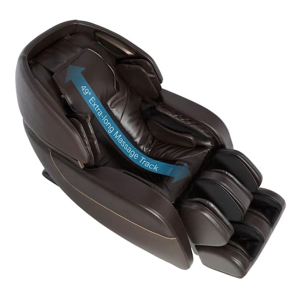Daiwa Massage Premium Series Legacy 4 Choco L Track Massage Chair Lgcy 4 The Home Depot