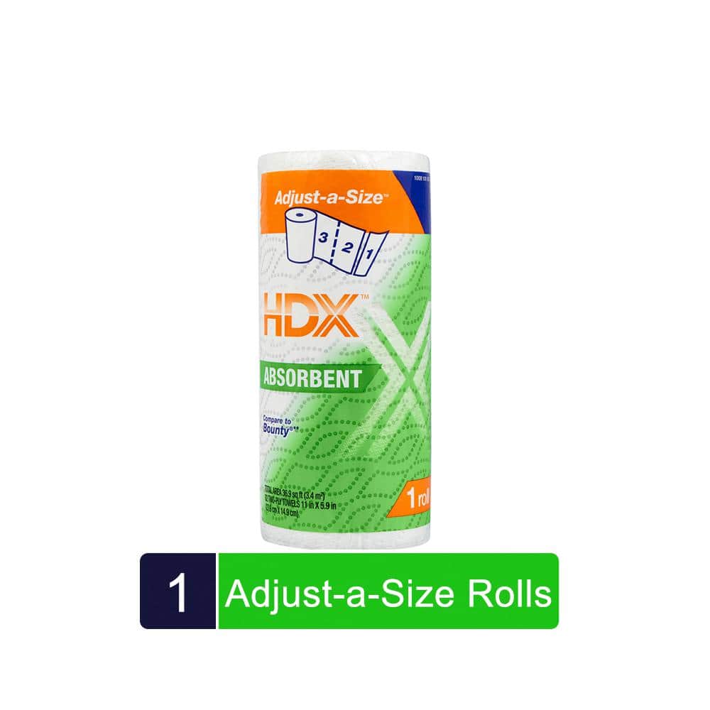 HDX SelectASize Premium Paper Towel Roll 1 Roll (82 sheets) 63435