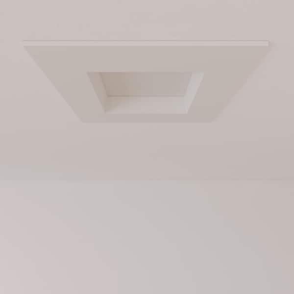 Likora 3 in. White Square Integrated LED Canless Recessed Lighting Kit, Selectable 5CCT, 10-Watt, 700-Lumen, ETL, 1-Pack