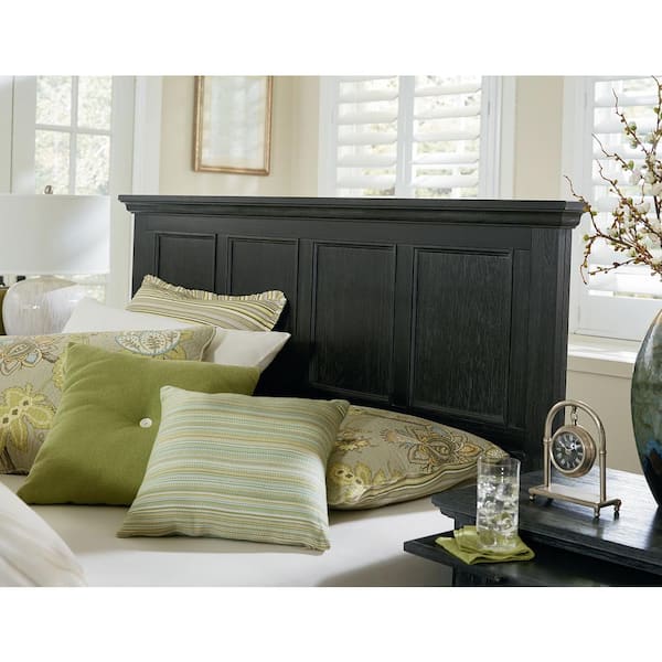 Farmhouse Basics Queen Bed Headboard Black