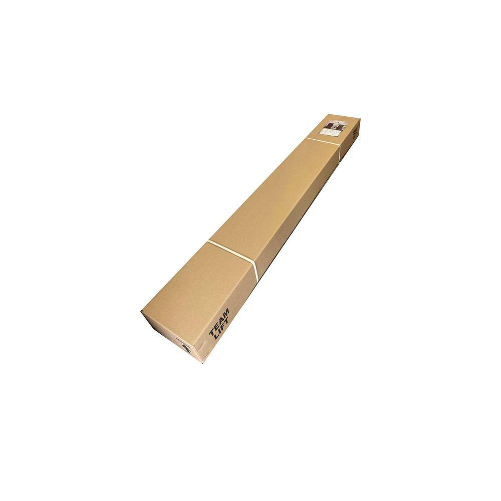 Kona Coffee Solid Spruce Bi-Fold Door with Smooth Finish