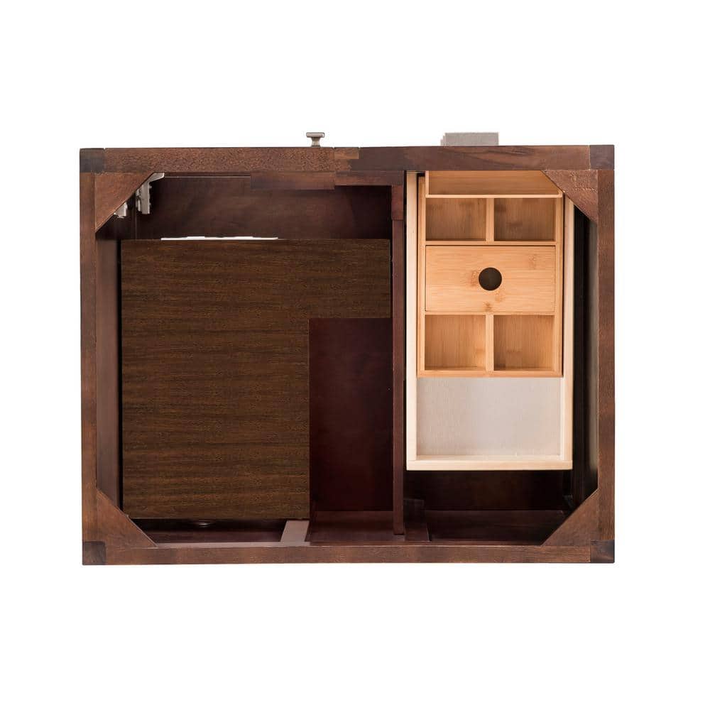 Addison 30" Dark Wood Single Bathroom Vanity Base
