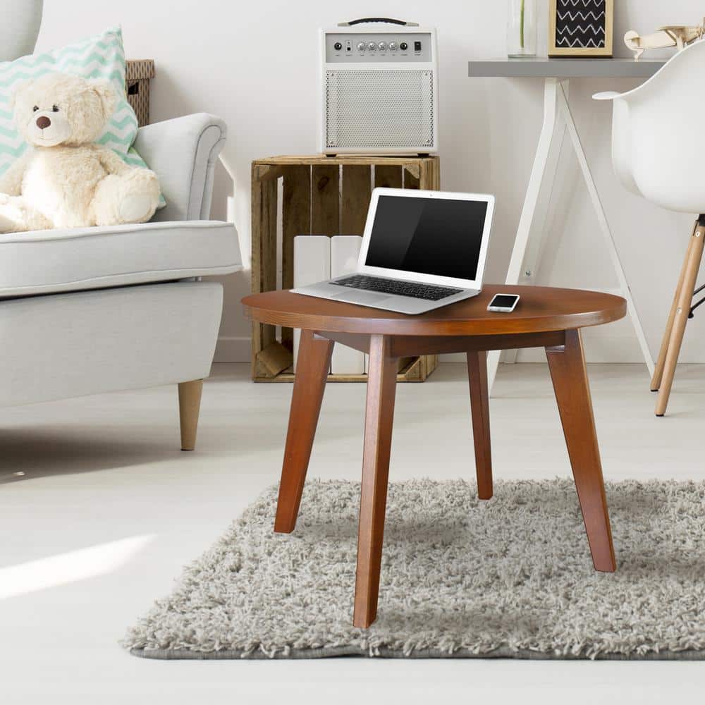 Sweet Oak 24" Round Hardwood Coffee Table