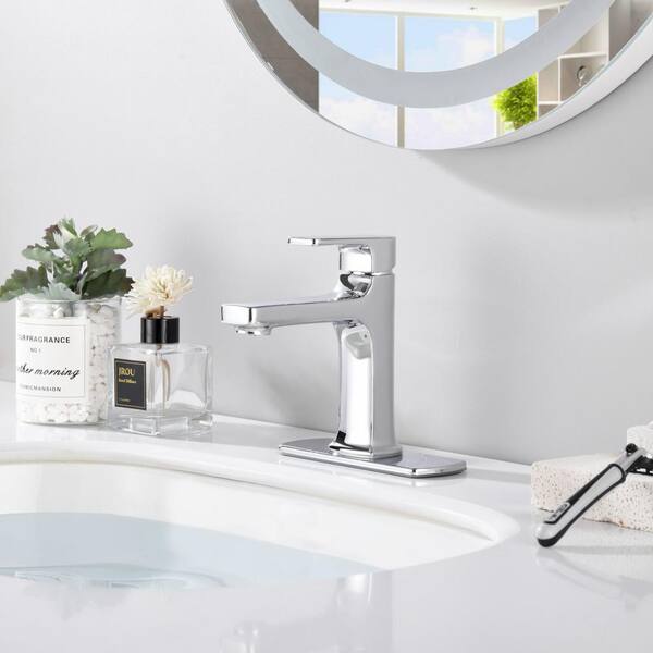 Modern Overhang Bath Hardware - Chrome, Bathroom Hardware