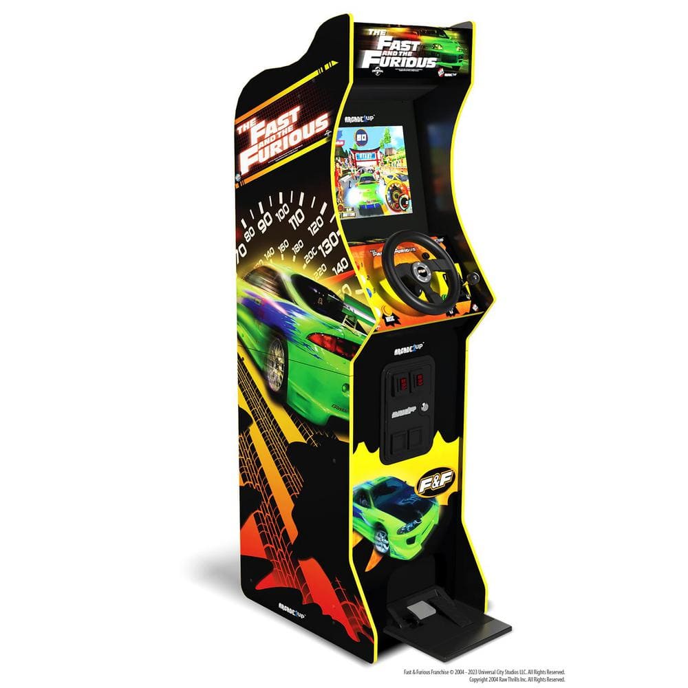 Arcade1up The Fast And The Furious Arcade 195570019290 - The Home Depot