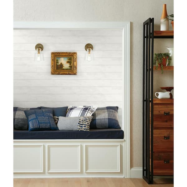 Joanna Gaines Shiplap Wallpaper from Magnolia Home by York  Magnolia  homes Small bedroom decor Ship lap walls