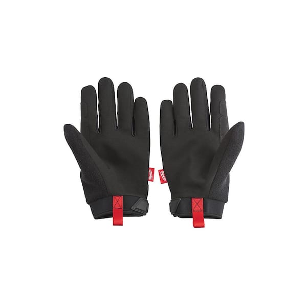 Milwaukee Large Performance Work Gloves (2-Pack), Black