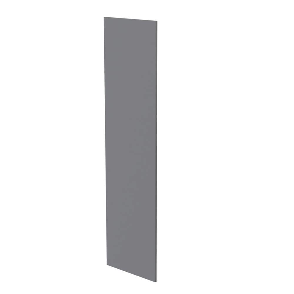 Newport Grayson 0.75 in. W x 30 in. D x 96 in. H in Deep Onyx Painted Refri