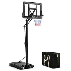 Portable Basketball Hoop 8-10FT Height Adjustable Basketball Hoop System w/44" Backboard Fillable Base