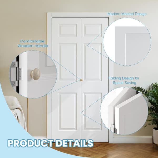 Have a question about GOLDENPOLEY 32 in. x 78.4 in. 3-Panel Hollow