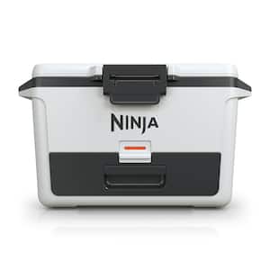 FrostVault 50- qt Hard Cooler with Dry Zone in White