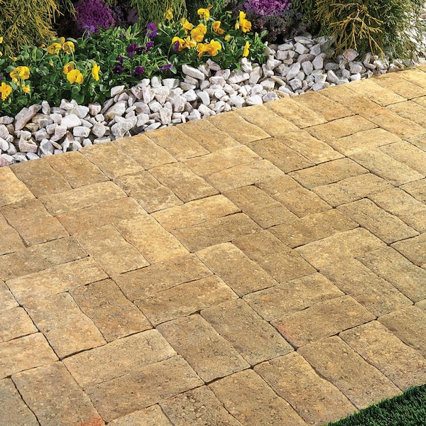 Clayton 7 in. L x 3.5 in. W x 1.77 in. H Amelia Blend Concrete Paver (840-Pieces/143 sq. ft. /Pallet)