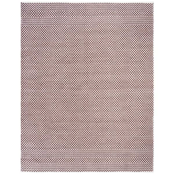 SAFAVIEH Boston Brown 8 ft. x 10 ft. Chevron Area Rug