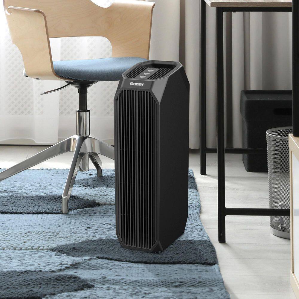 Danby Black HEPA Filter Energy Star Air Purifier