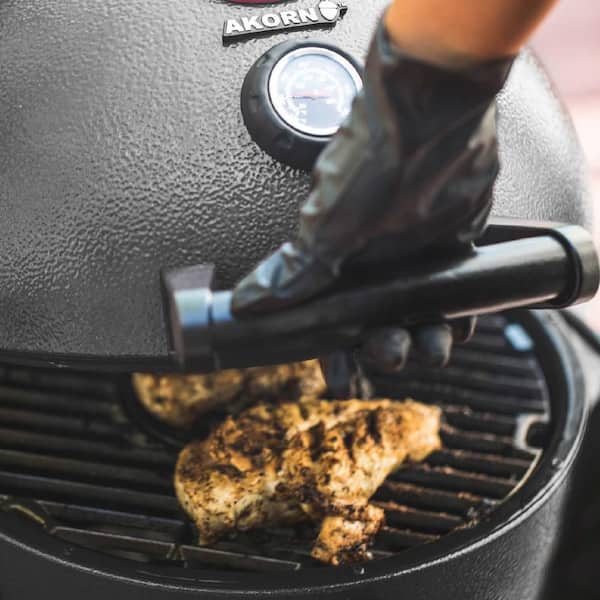 Akorn Kamado Jr. Charcoal Grill in Gray