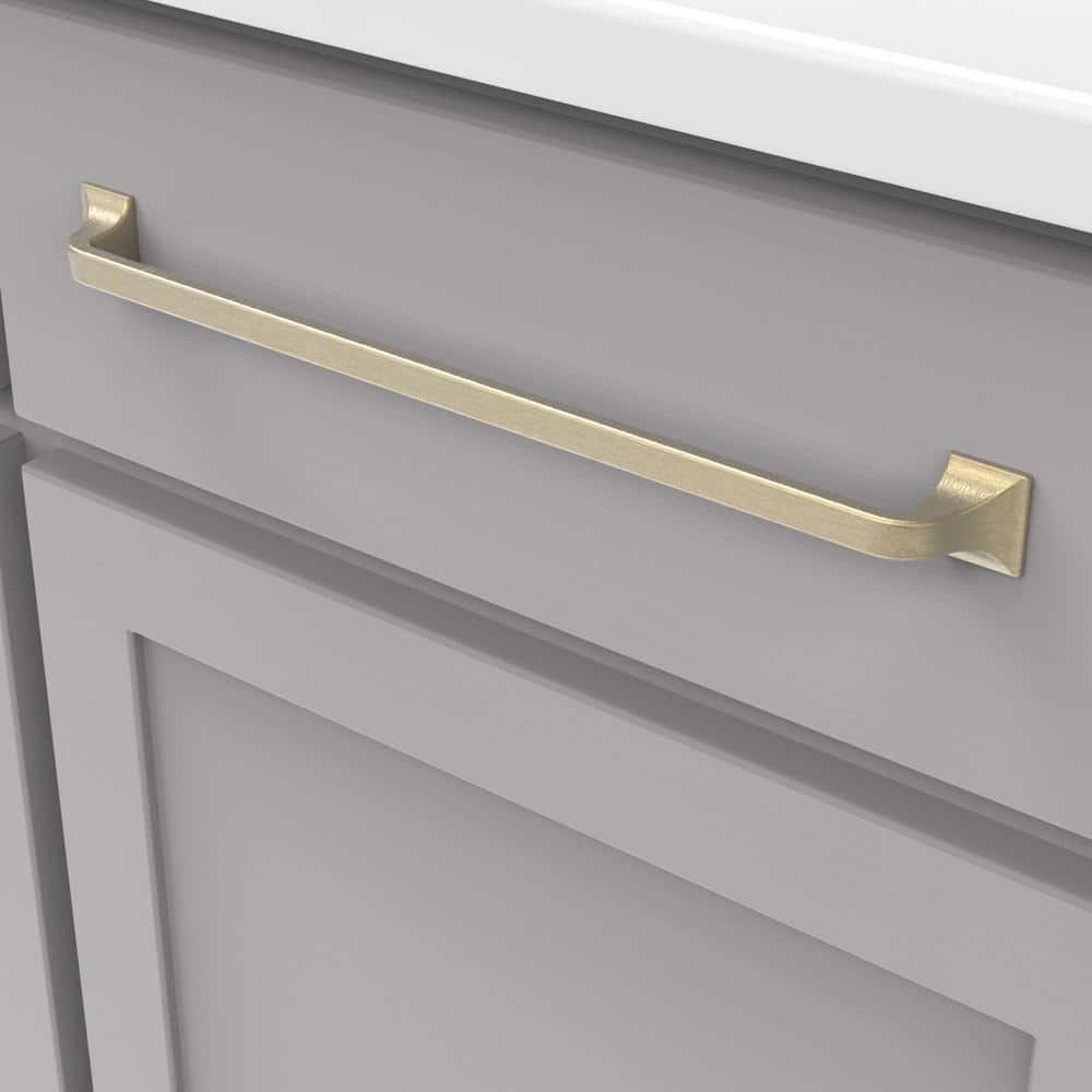 Champagne Bronze 12" Modern Farmhouse Cabinet Pulls
