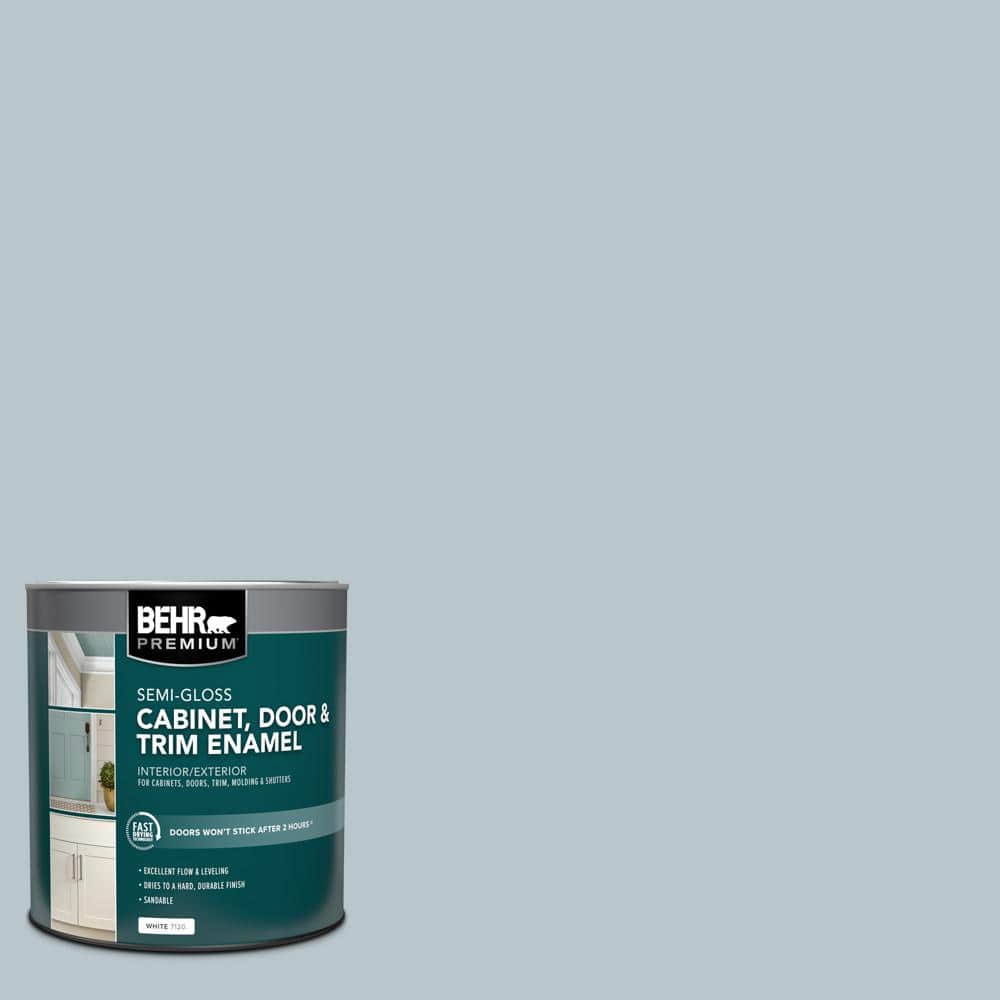 1 qt. #N480-2 Flowing Breeze Semi-Gloss Enamel Interior/Exterior Cabinet, Door & Trim Paint price history on PriceWatchPro