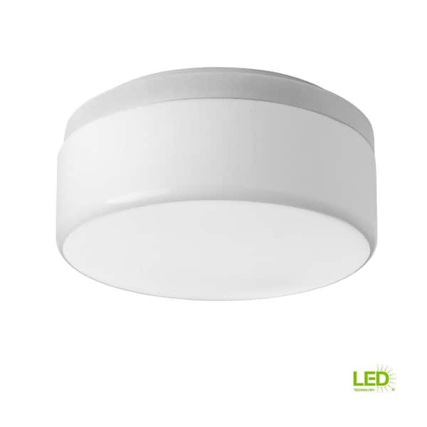 Progress Lighting Maier LED Collection 20.5-Watt White Integrated LED Flush Mount