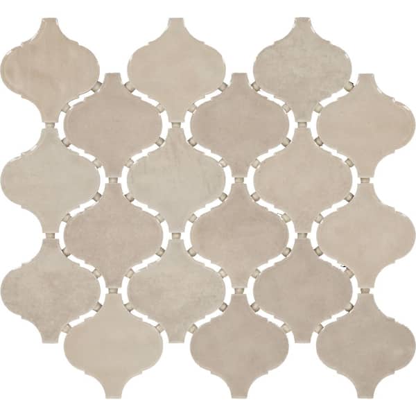 American Olean Color Ways Black 11-in x 13-in Glossy Ceramic Penny Round Patterned Wall Tile (10.5-sq. ft/ Carton)