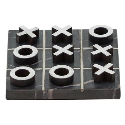 Black Marble Contemporary Game Set