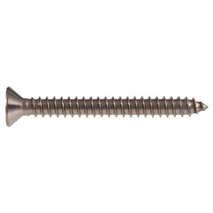 8-Pack The Hillman Group 2950 12 x 1-1/2-Inch Stainless Steel Oval Head Phillips Sheet Metal Screw 