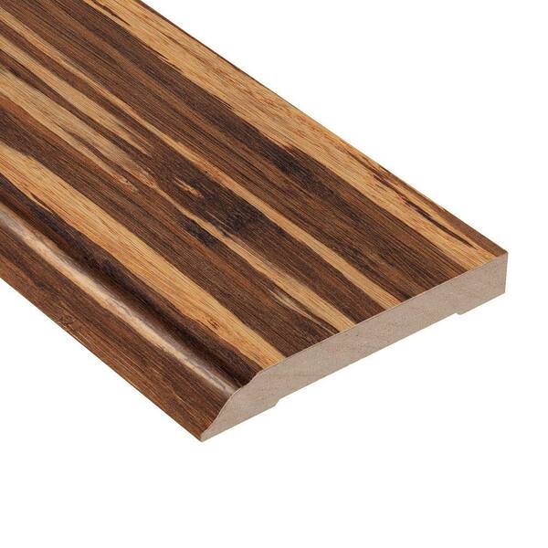 Home Legend Makena Bamboo 1/2 in. Thick x 3-13/16 in. Wide x 94 in. Length Laminate Wall Base Molding