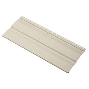Take Home Sample Transformations Double 4.5 in. x 24 in. Dutch Lap Vinyl Siding in Sand
