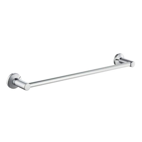Dorind 18 in. Wall Mounted Towel Bar in Chrome