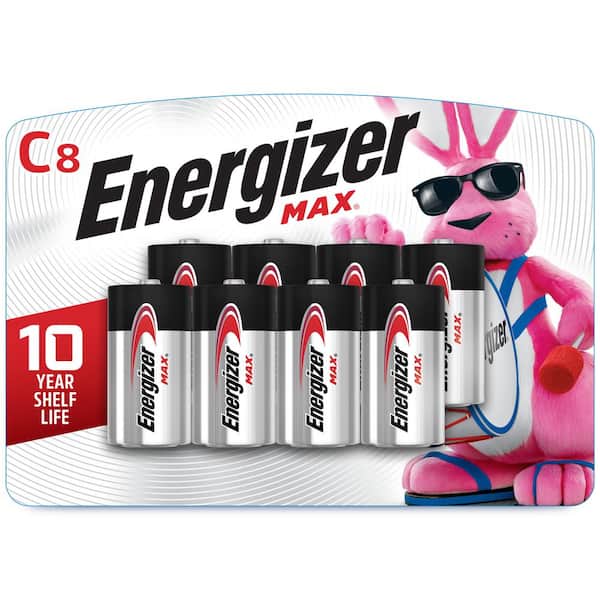 Energizer Max C Alkaline Battery (8-Pack)