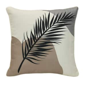 Ebony Outdoor Pillow Throw Pillow in Multi 18 x 18 - Includes 1-Throw Pillow