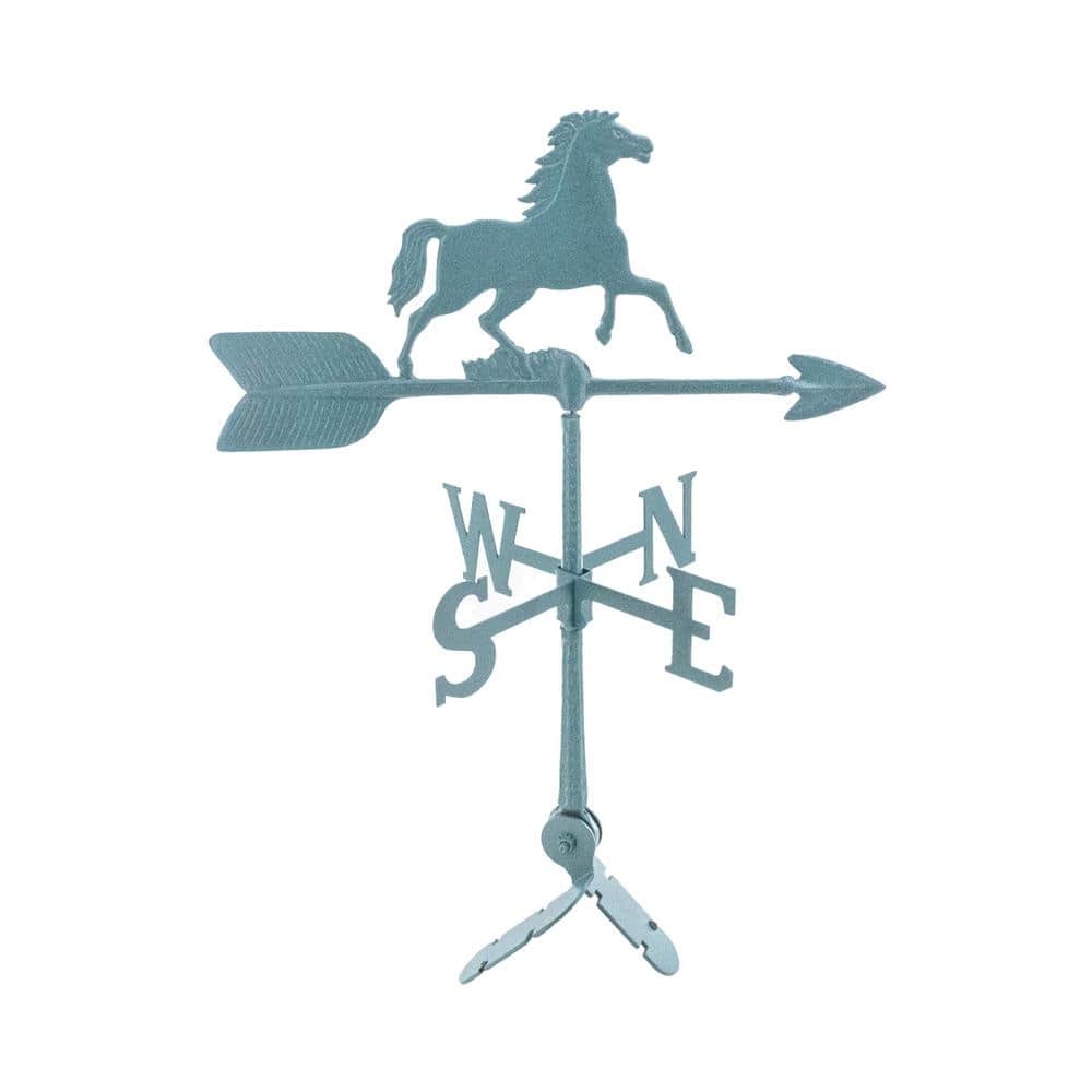 24 in. Aluminum Horse Weathervane - Verdigris price history on PriceWatchPro