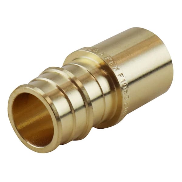 pack Of 10 Pex 3/4" X 3/4" Male Sweat Copper Adapter inside Copper Tube Bras 