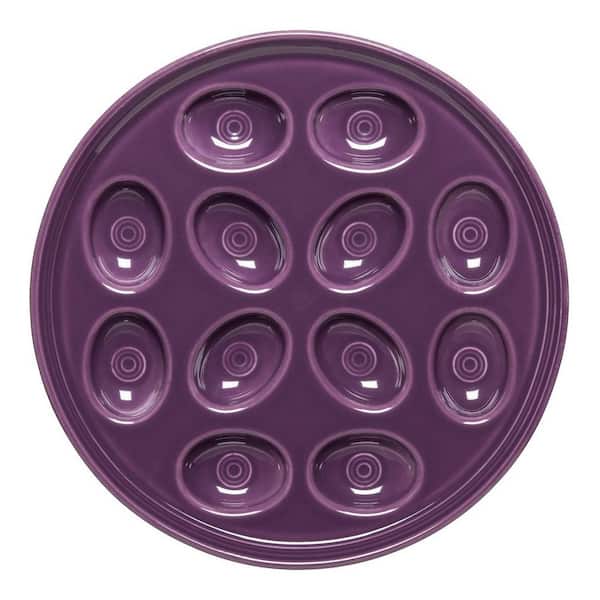 Fiesta 11.25 in. Mulberry Egg Tray