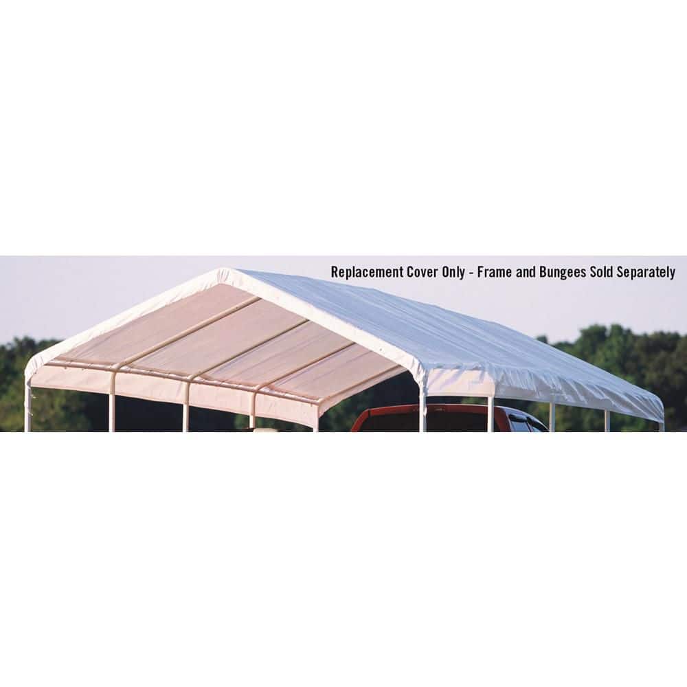 ShelterLogic 12 ft. W x 26 ft. D SuperMax Canopy Replacement Cover