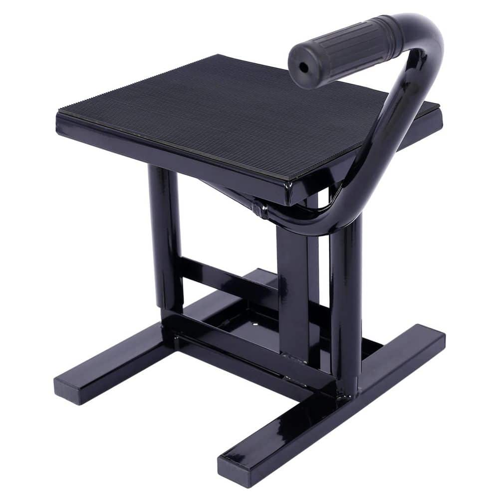 Motorcycle Dirt Bike Stands & Lifts Jack Stand Steel Lift 11 in.-16.5 in. Adjustable Height 330lbs. Load Capacity, Black price history on PriceWatchPro