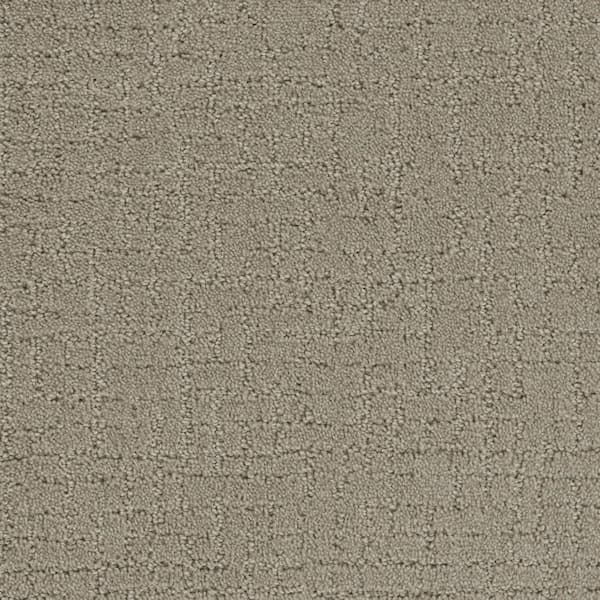 TrafficMaster West Springs  - Truffle - Beige 28 oz. SD Polyester Pattern Installed Carpet