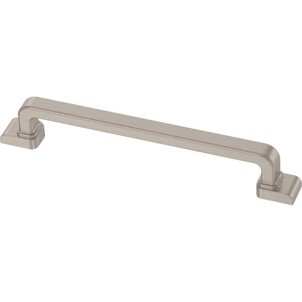 Liberty Art Deco Streamline 5-1/16 in. (128 mm) Modern Satin Nickel Cabinet Drawer Pull