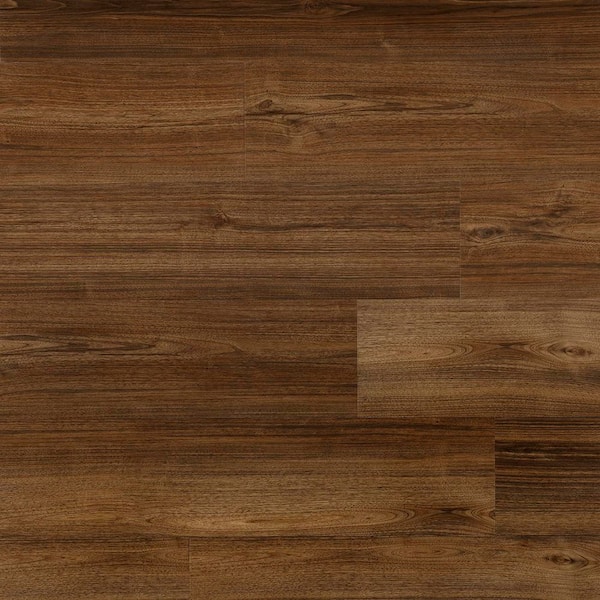 Take Home Sample-Woodrow Way Walnut Click Lock Waterproof Luxury Vinyl Plank Flooring