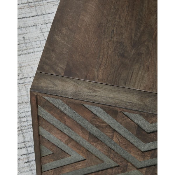 Dreggan End Table - Brown Dreggan End Table - Brown