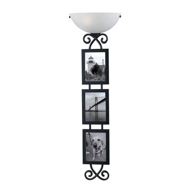 Kenroy Home Gallery 1-Light 40 in. Bronze Photo Frame Wallchiere -DISCONTINUED