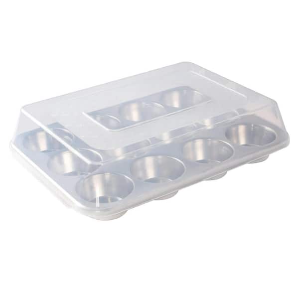 Nordic Ware Muffin Pan, 12 or 24 Cup, Nonstick Finish, Aluminum