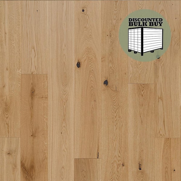 ASPEN FLOORING Marigold White Oak 9/16 in. T x 8.66 in. W Water Resistant Engineered Hardwood Flooring (1250 sq. ft./pallet)