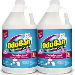 1 Gal. Cotton Breeze Disinfectant and Odor Eliminator, Mold Control, Multi-Purpose Cleaner Concentrate (2-Pack)