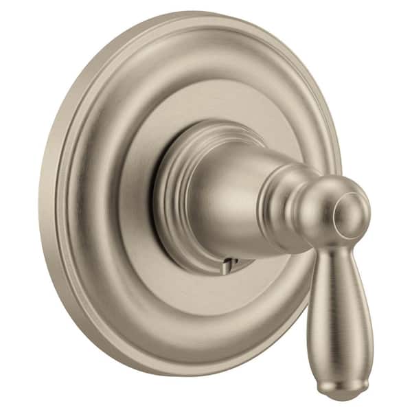 MOEN Brantford 1-Handle M-CORE Transfer Valve Trim Kit in Brushed Nickel (Valve Not Included)