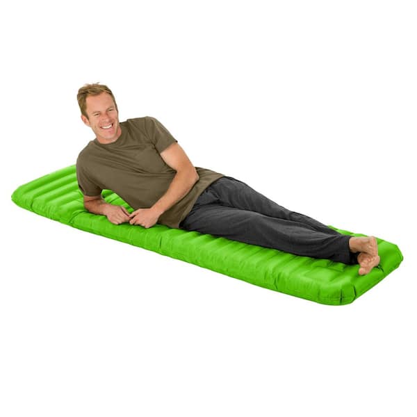 Deluxe Junior Inflatable Air Bed And Sleeping Bag Kids Camping Outdoor Activity 