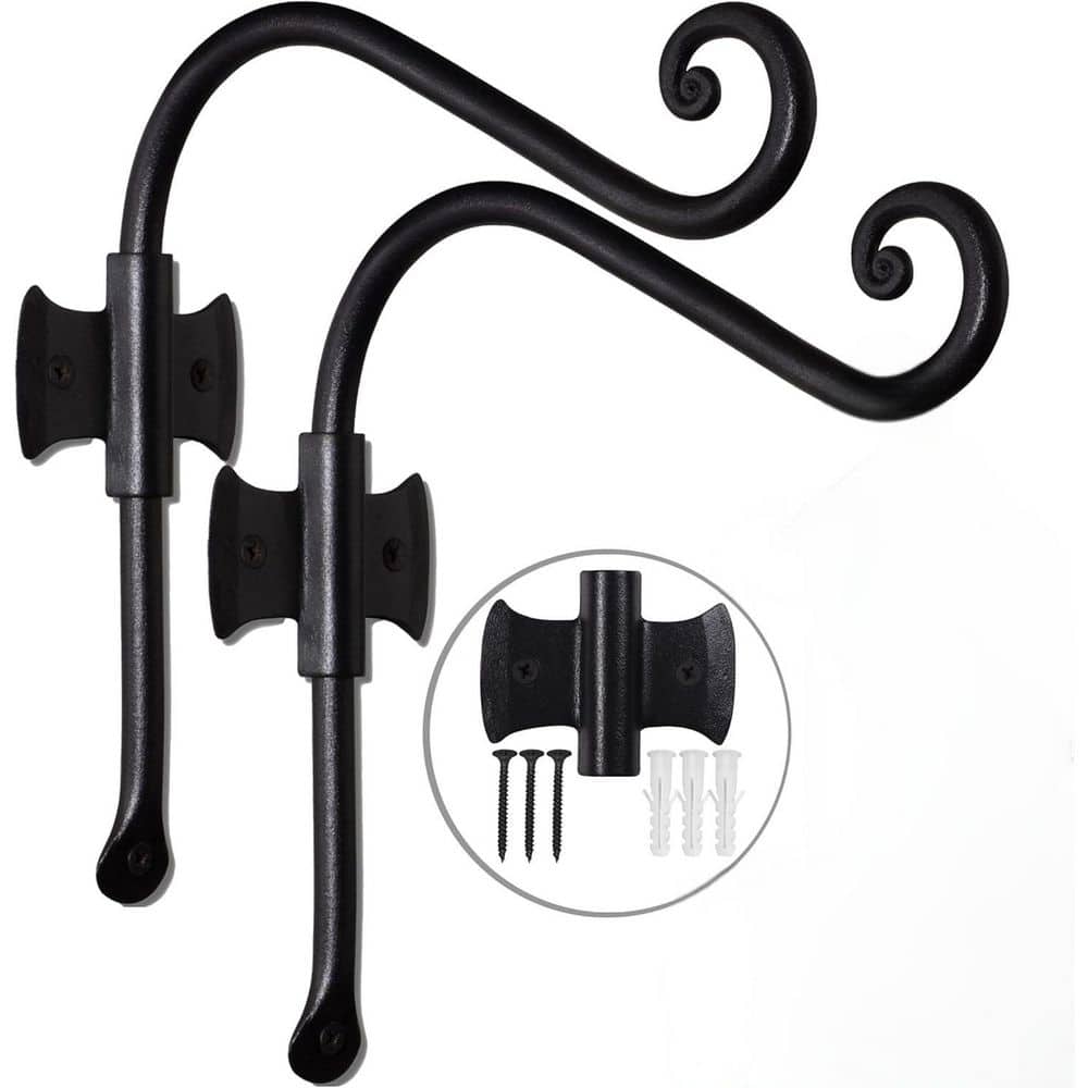 7.5 in. Plant Hangers Heavy Duty Wall Bracket Hooks for Hanging