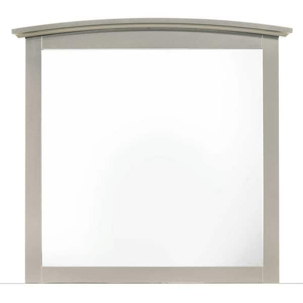 AndMakers 37 in. x 35 in. Classic Rectangle Framed Dresser Mirror