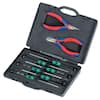 KNIPEX 8-Piece Electronics Tool Set ESD in Plastic Case with